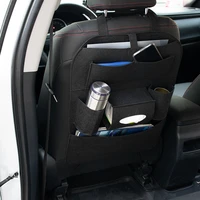 multifunctional car seat back storage car organizer accessories drink bottle magazine pocket back seat bag auto tissue holder