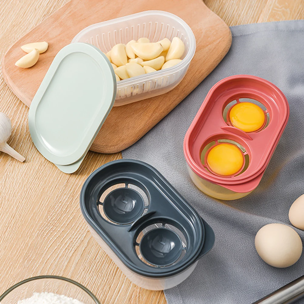 

Egg Separator White Yolk Sifting Home Kitchen Chef Dining Cooking Plastic Gadget Kitchen Egg Divider Tools Egg White Separator