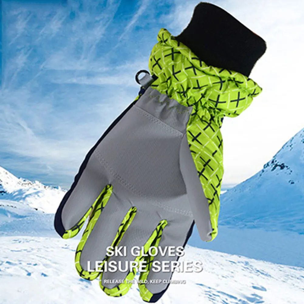 Новые зимние водонепроницаемые мужские перчатки для улицы Женские