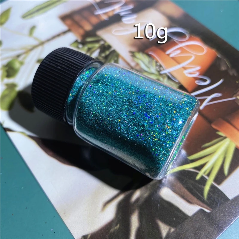 

10 Color Resin Chunky DIY Flash Epoxy Chunky Hexagonal Sequin Pigment 10g Jewelry Accessories Tool Fashion Glitter