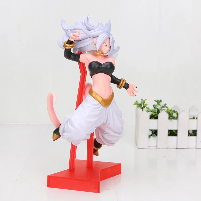 22 см Dragon Ball z фигурка Majin Buu супер андроид Битва с бойцом Android 21 Majin фигурка Buu Lady Girl Boo модель игрушки