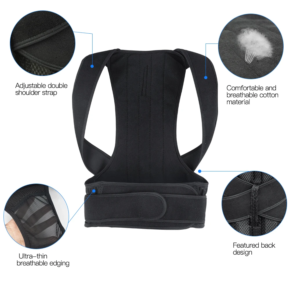 VIPLinkDropshipping Корректор пояс для спины осанки корсет Регулируемый поддержка