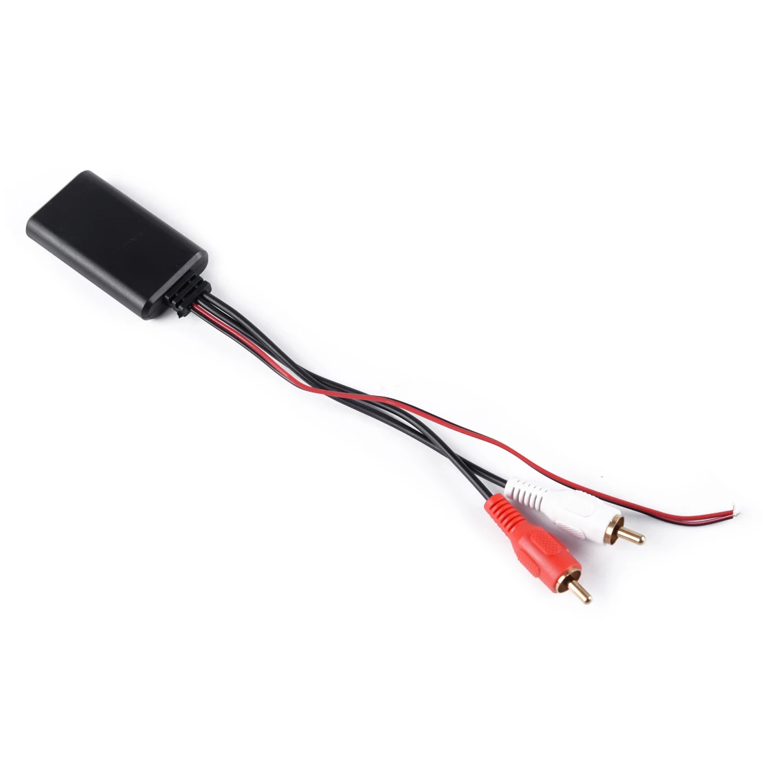 DWCX Авто Радио Стерео 23 см длина 2RCA AUX кабель адаптер беспроводной Bluetooth Музыка Аудио провода Универсальный