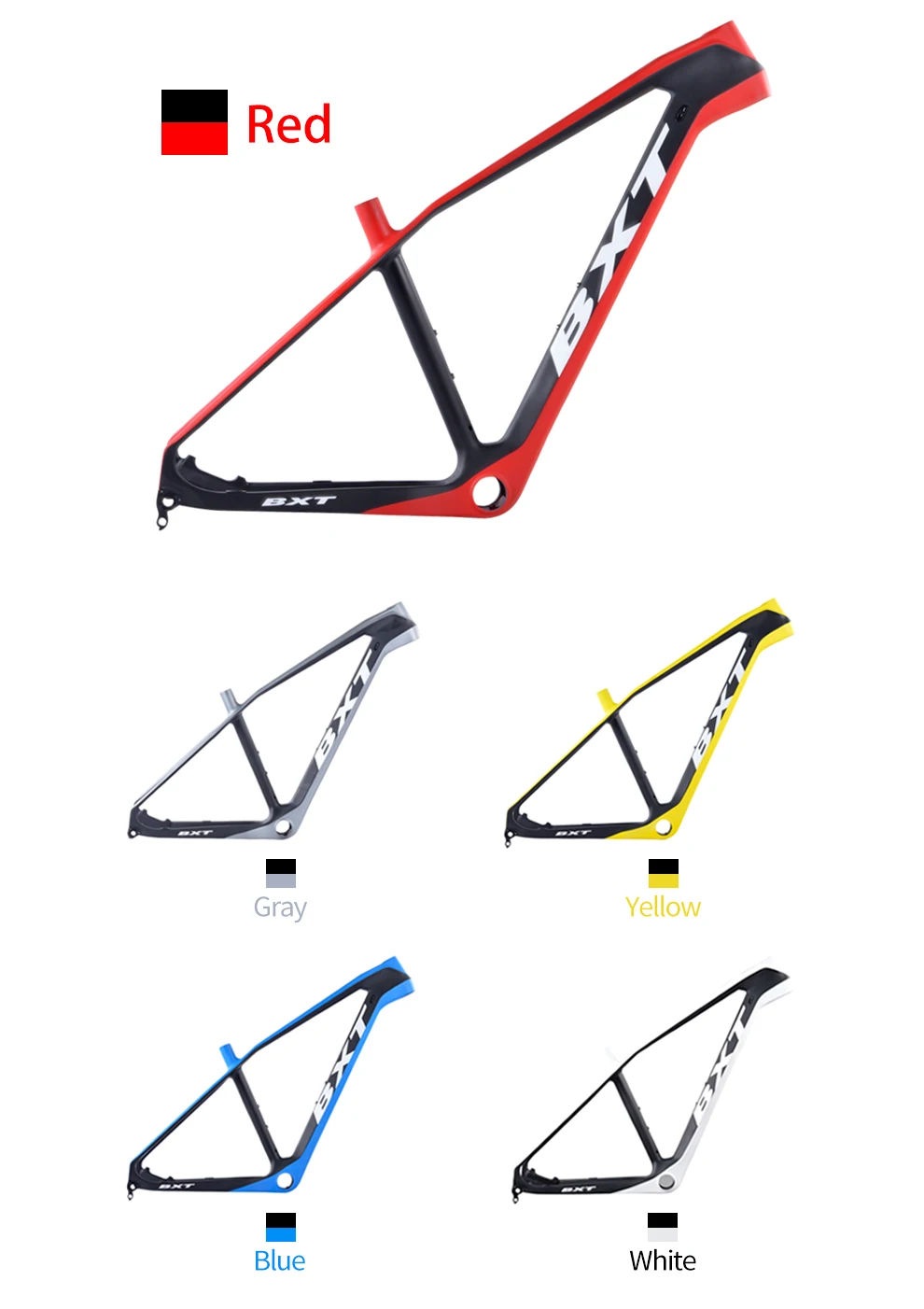 Новая BXT полностью углеродная mtb рама 27,5 er cadre carbone t800 рама карбоновая для горного велосипеда 27,5 супер светильник рама велосипеда