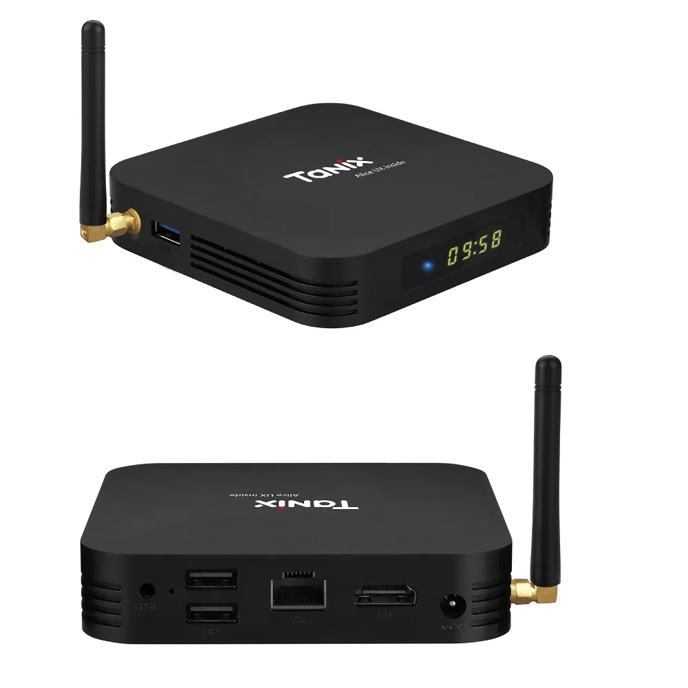Tanix TX6 Android 9,0 tv Box Allwinner H6 Четырехъядерный 4G ram 32G/64G rom скорость 4K 2,4G/5 GHz двойной WiFi Google Youtube медиаплеер