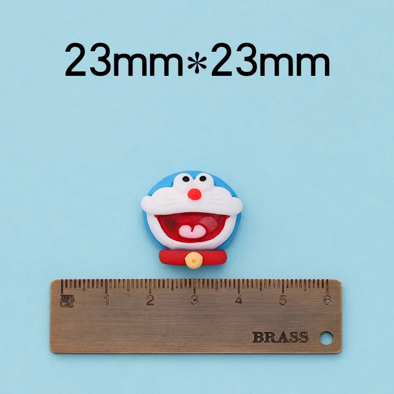 10 шт./лот кавайные Мультяшные плоские смолы персонажей с плоской задней стороной