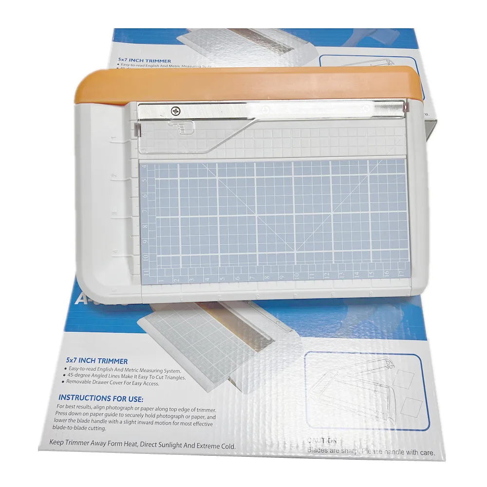 

A4 Paper Cutting Machine 5*7 Inch Art Trimmer Paper Cutter Craft Photo Scrapbook Blades Office Home DIY COF ACF Stationery Knife