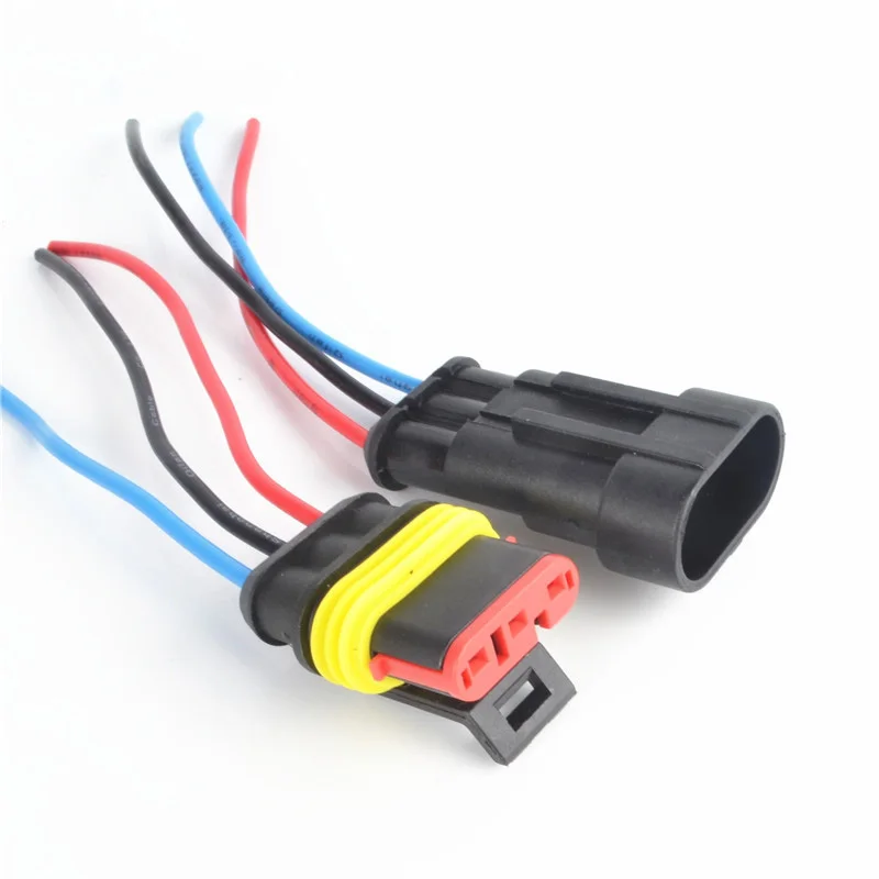 Проводной соединитель 1P 2P 3P 4P 5P автоматический мужской и женский