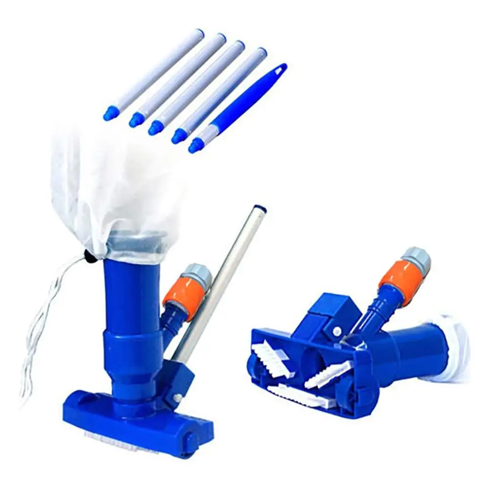

New Portable Swimming Pool Vacuum Jet Cleaner Tools For Swimming Pool Spas Ponds Fountains Tool Vacuum Brush Cleaner