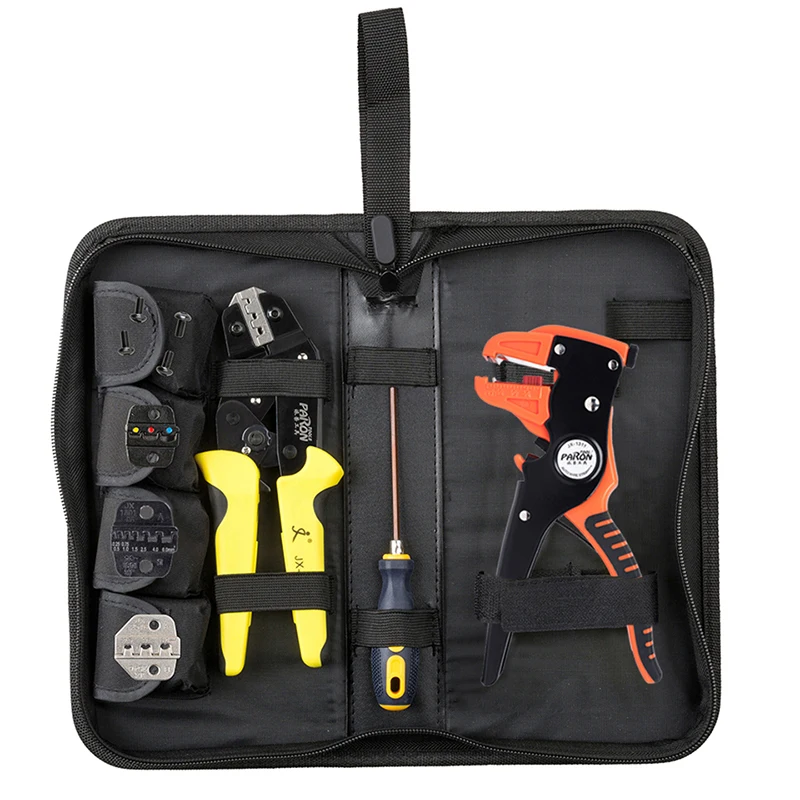 

4 In 1 Multifunctional Wire Crimping Pliers Tool Kit hand Tool Set Professional Crimper with Automatic Duck-billed Wire Stripper