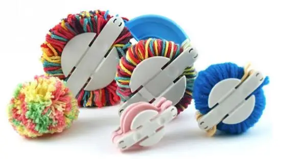 4 размера Набор для изготовления помпонов пушистые шарики искусственное