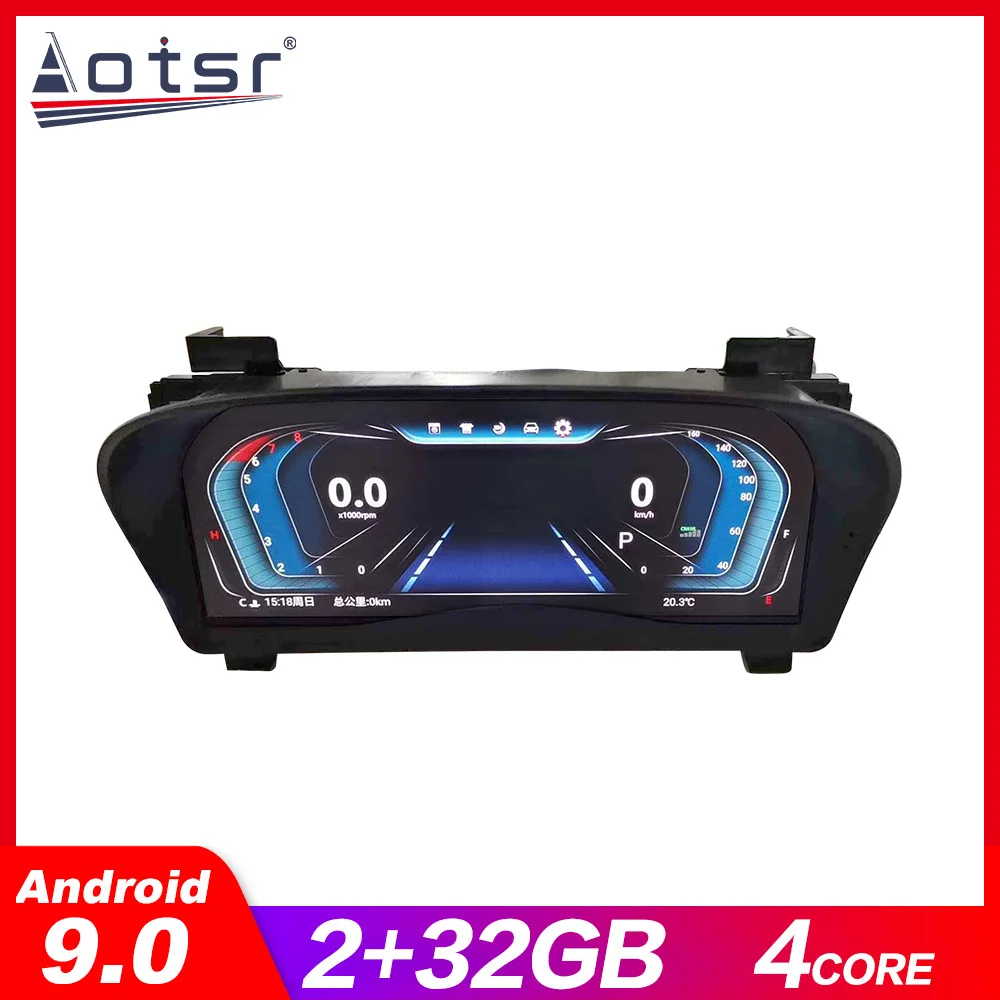 

Aotsr Android 9.0 Meter Screen For Toyota Alphard 30S Vellfire30 Car Dashboard Instrument Display Multimedia Player Car GPS Navi