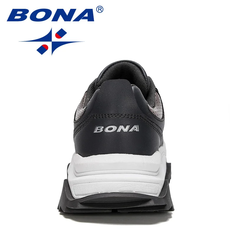 BONA 2021 New Designers Trendy Athletic Shoes Women Thick Sole Sneakers Ladies Outdoor Trainers Walking Jogging Shoes Feminimo