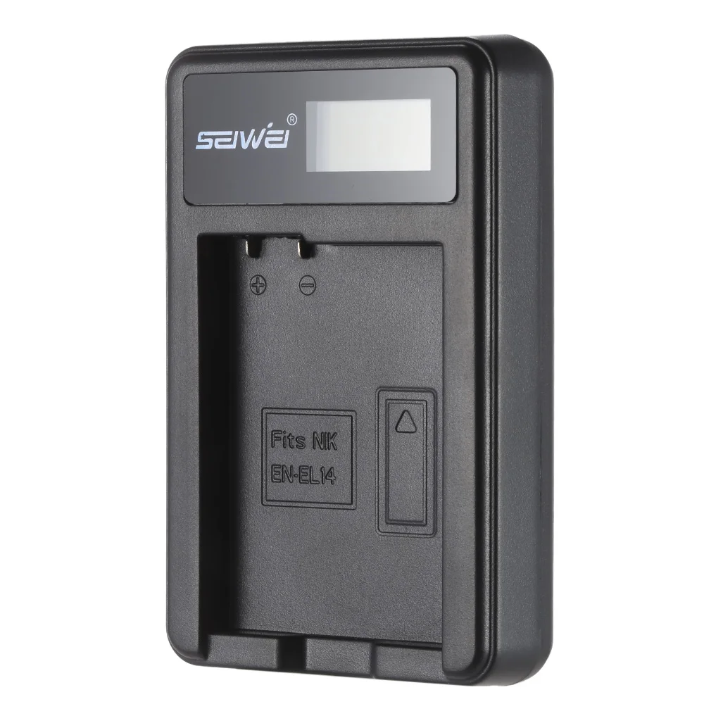 Портативное зарядное устройство со светодиодной подсветкой и 2 аккумуляторами