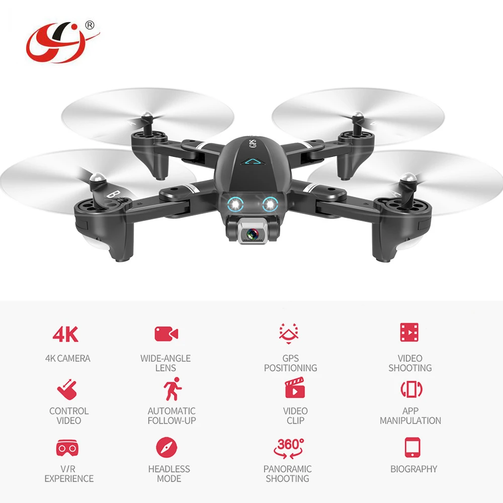 CSJ S167 gps 5G wifi FPV Радиоуправляемый Дрон с камерой 4K Дрон с gps точка полета жеста фотографии видео авто возврат дома RC Квадрокоптер