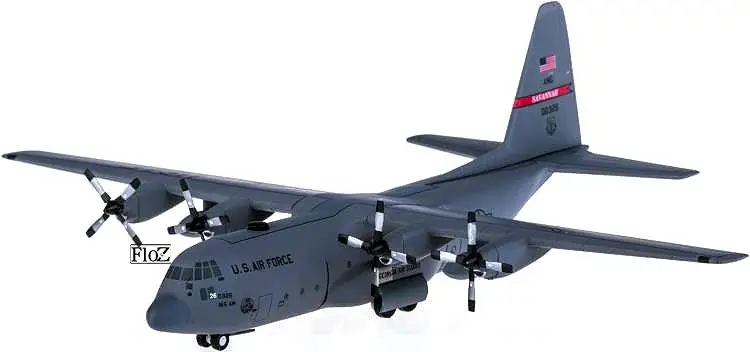 ВВС США Lockheed C-130 Геркулес Джорджия 1/200 литая модель самолета Hogan