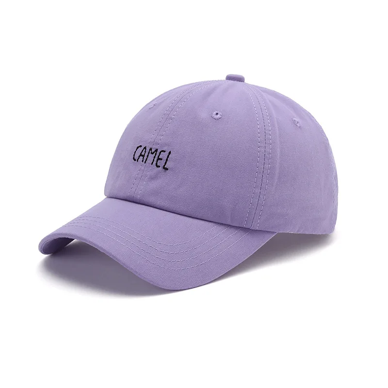 

Caluriri 2020 New Baseball Cap Women Logo Hat Curved Brim Sun Hat Men Sport Hat Simple Embroidered Letter Baseball Cap
