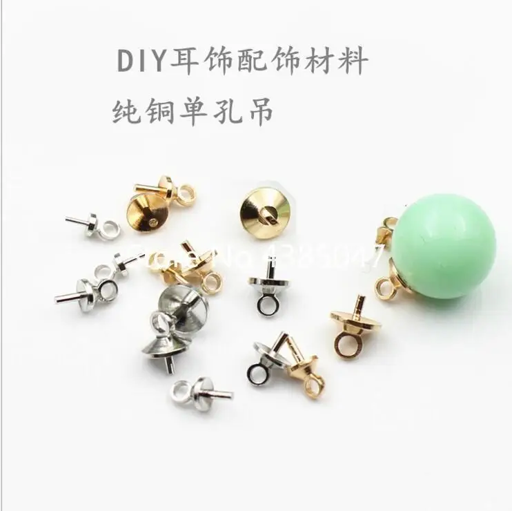 50 шт./лот DIY модные ювелирные аксессуары Висячие колпачки коготь гвозди иглы сплав Материал родиевое покрытие кулон Отдел изготовления