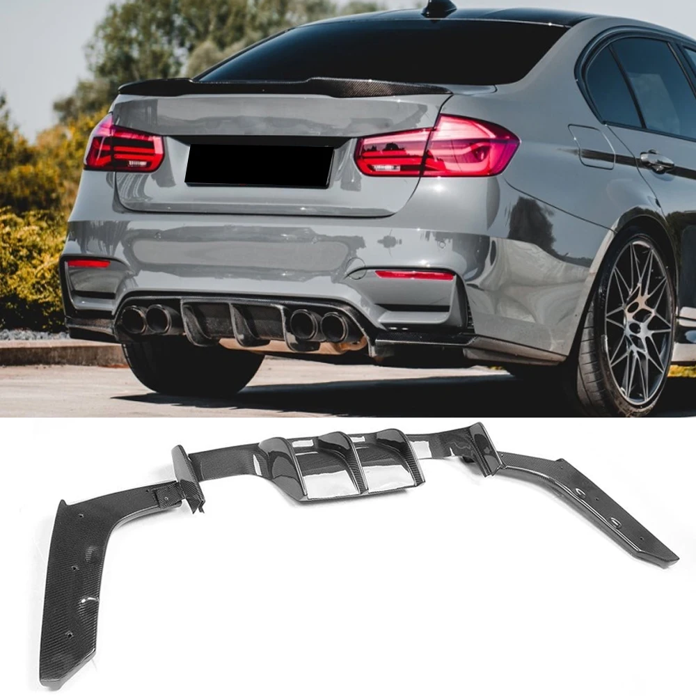 Задний спойлер для BMW F80 M3 F82 F83 M4 Бампер 2014 2018 седан купе