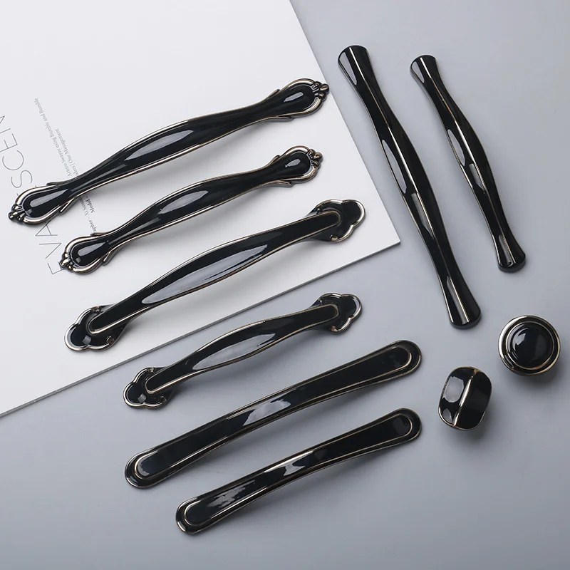 Скандинавская ручка для раздвижной двери шкафа современный минималистичный