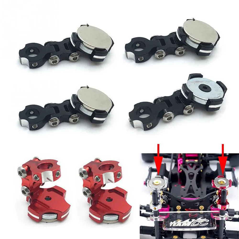 Магнитный чехол для автомобиля невидимое крепление корпуса 1/10 SCX10 D90 Sakura D3 D4 RC |