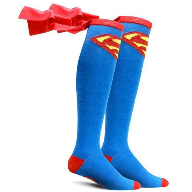 Супергероя Темный рыцарь Косплей носки для костюмов взрослых унисекс реквизит