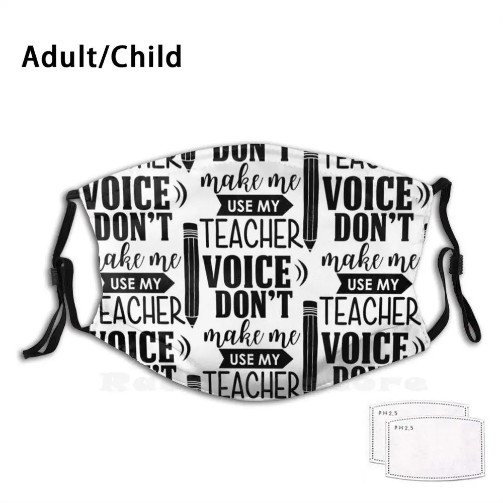 

Антипылевая Маска «Не заставляй меня» с фильтром «сделай сам»