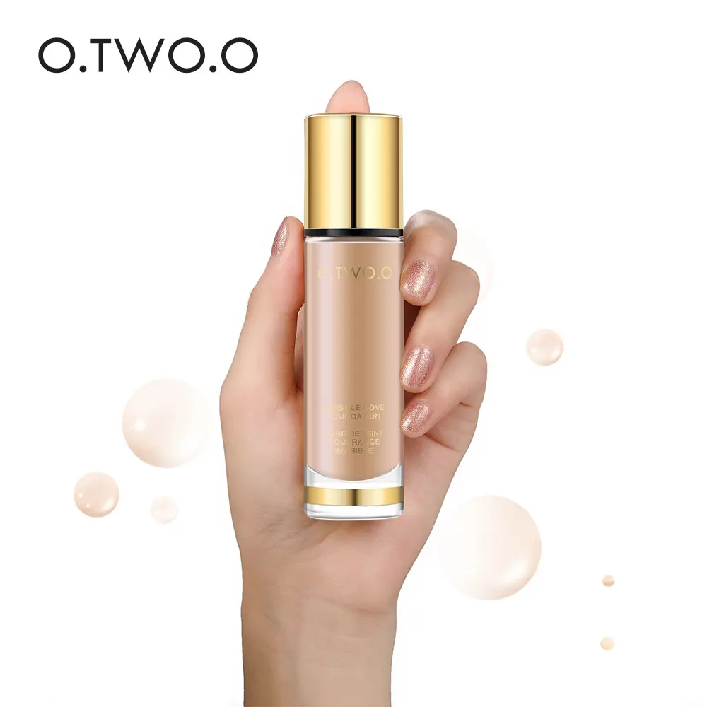O.TWO.O 8 Colors Concealer Cosmetics Liquid Foundation Make Up Whitening Moisturizer Oil-control Waterproof Face Care Makeup |