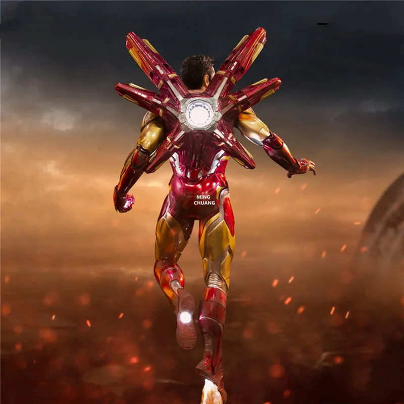 30 &quotСтатуя Мстителей Железный человек Tony Stark бюст MK85 полноразмерный Портрет с