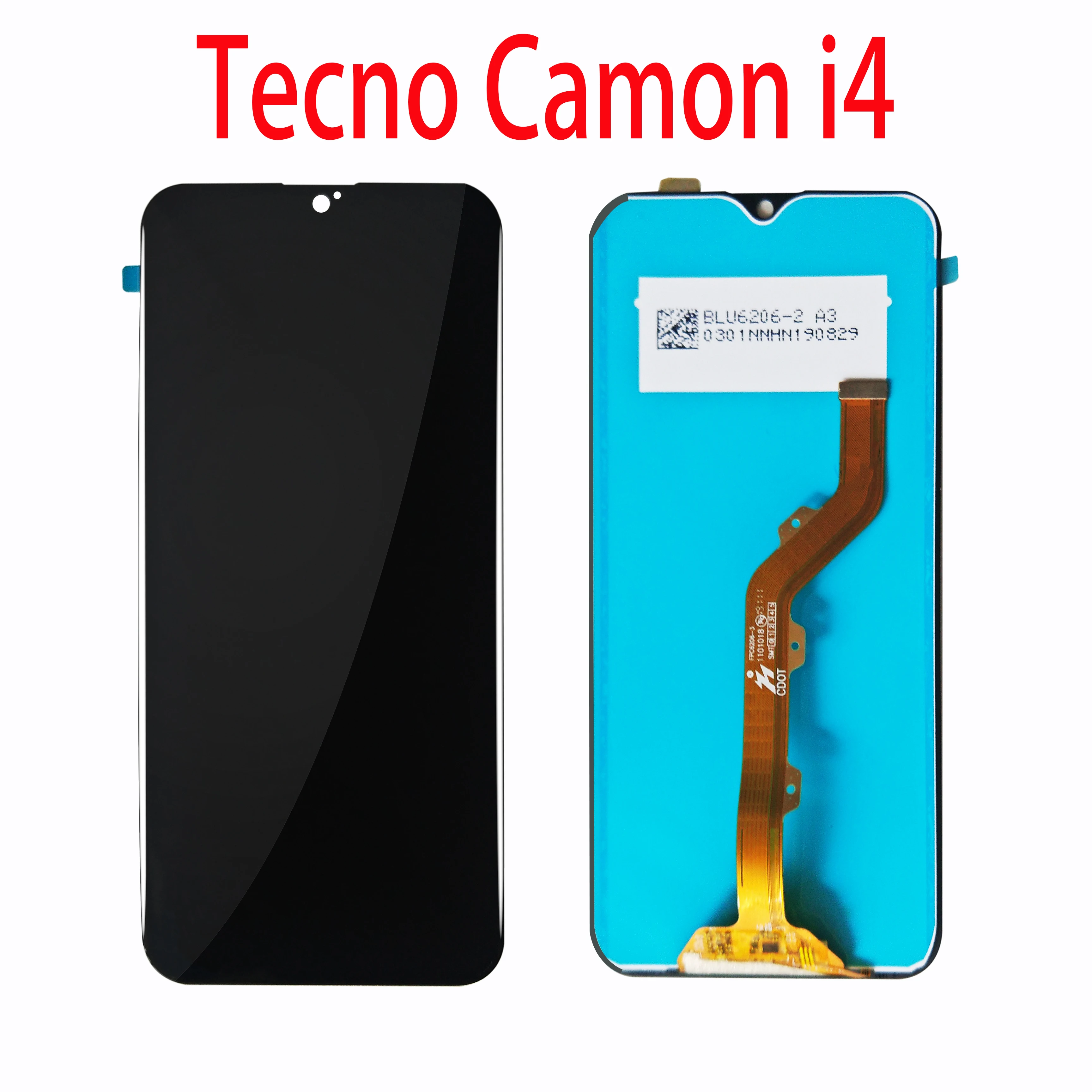 Оригинальный Новый сенсорный экран 6 2 дюйма для Tecno Camon i4 I 4 ЖК дисплей панель
