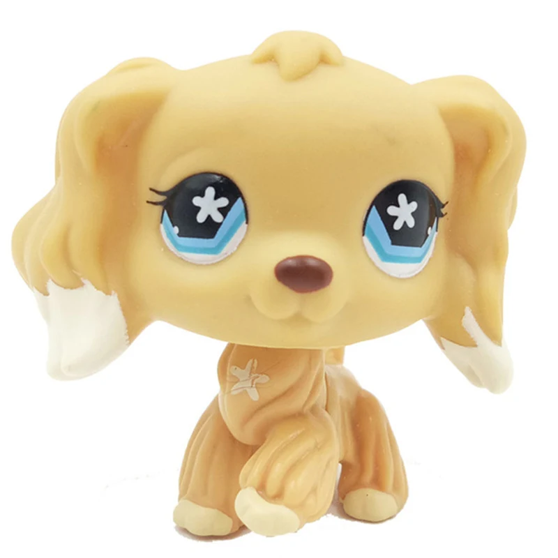 Настоящие lps маленькие игрушки для домашних животных hasber собака короткая
