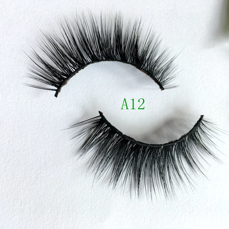 

3D Mink Hair False Eyelashes Natural/Thick Long Eye Lashes Wispy Makeup Beauty Extension Tools