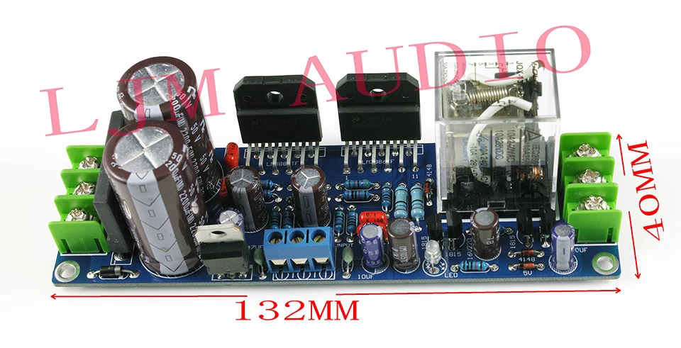 GAINCLONE GC LM3886TF наборы сделай сам/готовый двухканальный w/защита динамика
