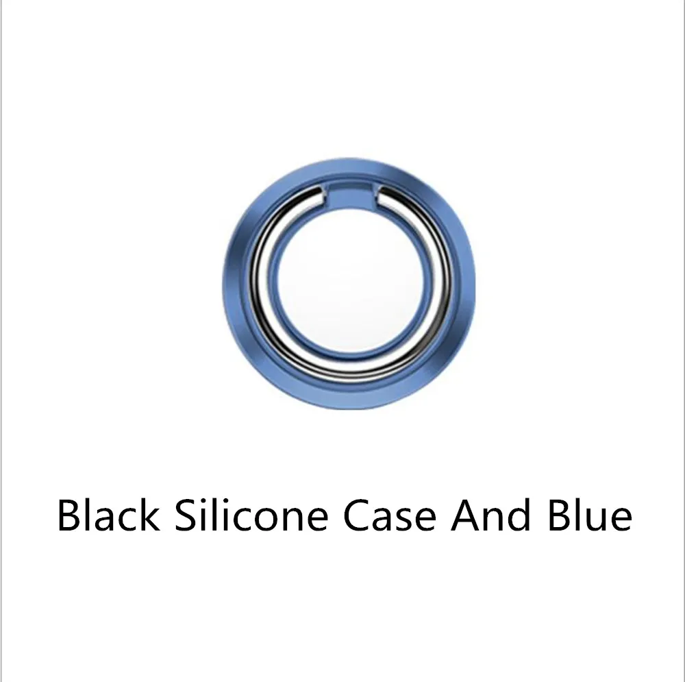 Black Silicone Blue Для htc U11 4G LTE силиконовый чехол для телефона кольцо держатель кронштейн телефонные чехлы для htc U11 U 11 5," чехол Капа - Цвет: Black Silicone Blue