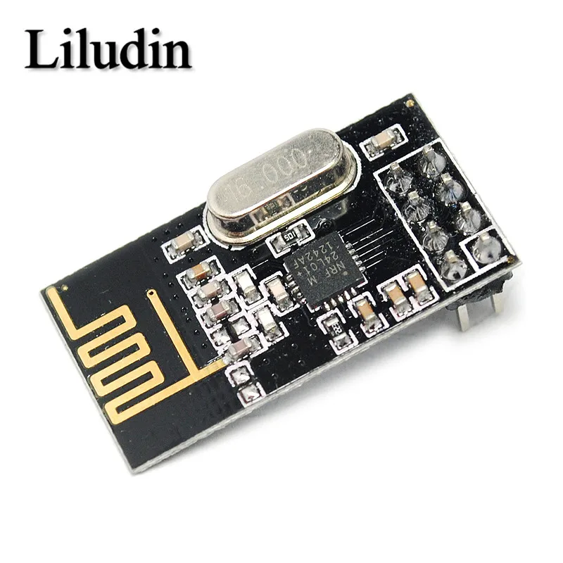 NRF24L01 + 2 4G модуль беспроводной передачи данных 4 ГГц обновленная версия PA LNA 1000