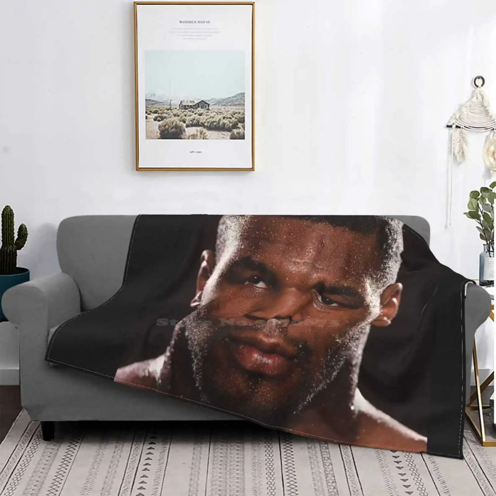 

Для дневного кемпинга автомобиля самолета Путешествия портативное одеяло Мухаммед Али бокса Легенда