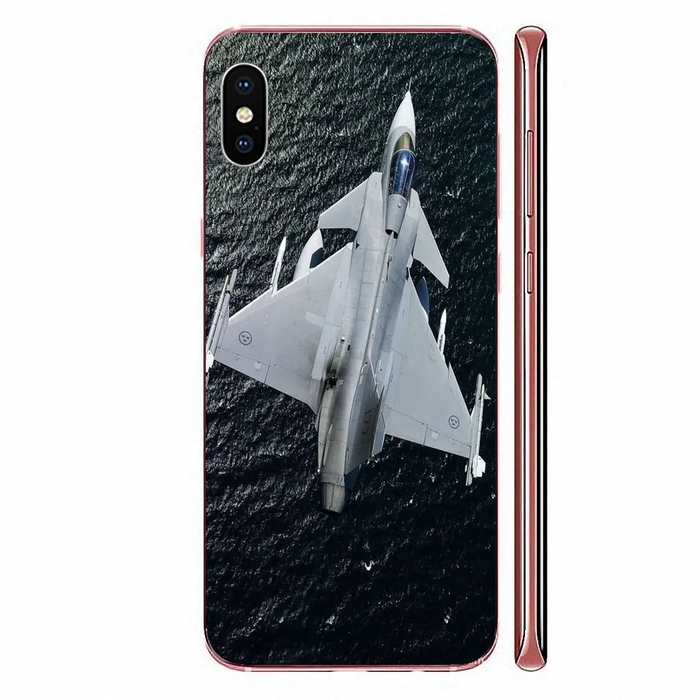 Боевой самолет Falcon Fighter военный для Xiaomi Mi3 Mi4 Mi4C Mi4i Mi5 Mi 5S 5X 6 6X 8 SE Pro Lite A1 Max Mix 2 Note 3