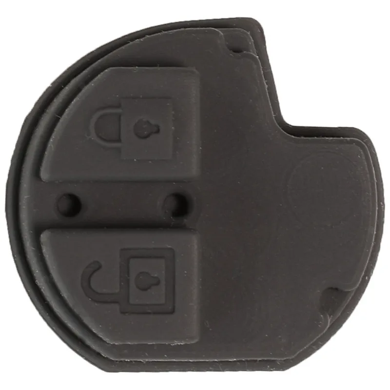 Only Button Pad Jingyuqin 2 кнопки дистанционного ключа чехол+ Кнопка Pad для Suzuki Grand Vitara Igins Alto SX4 Agila Fob оболочки HU133R TOY43 SZ11R лезвие - Цвет: Only Button Pad