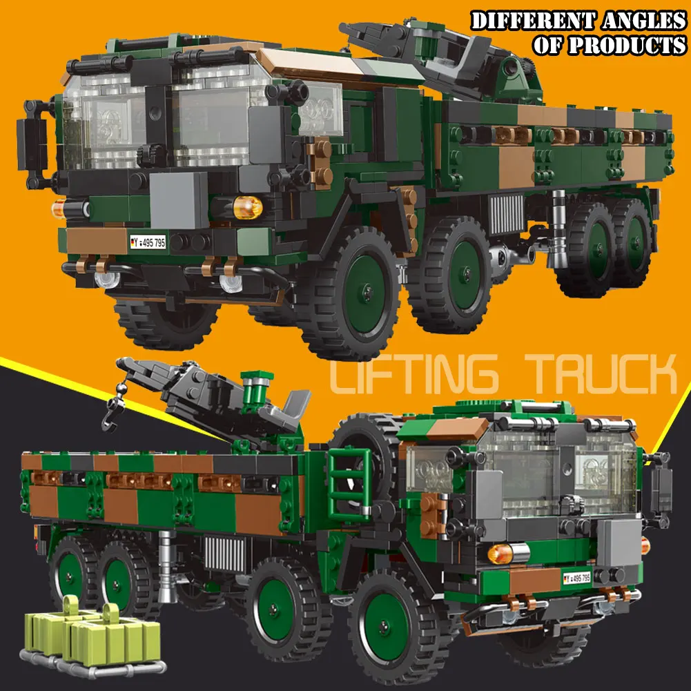 Xingbao оружие WW2 Военная серия Танк PZH2000 набор журавлей армированные кубики MOC