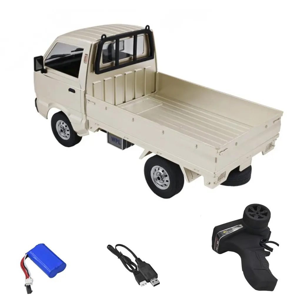 

Радиоуправляемый автомобиль WPL D12 1/10 2,4G 2WD, грузовик с дистанционным управлением, восхождение, машина со светодиодсветильник кой, имитация д...