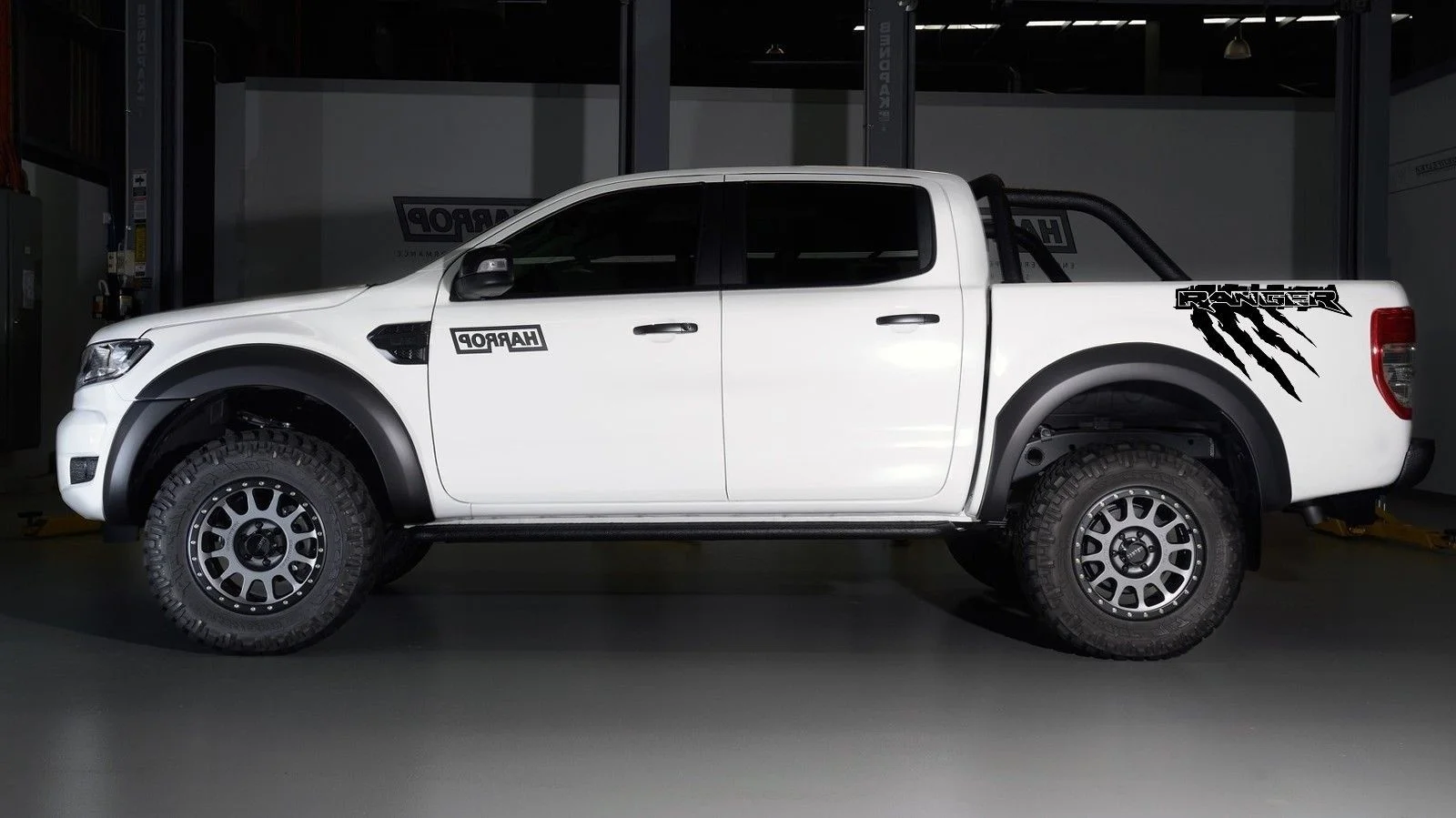 Для 2 шт./пара Ford Ranger wildtrak логотип боковая кровать графическая Наклейка багажника 2006