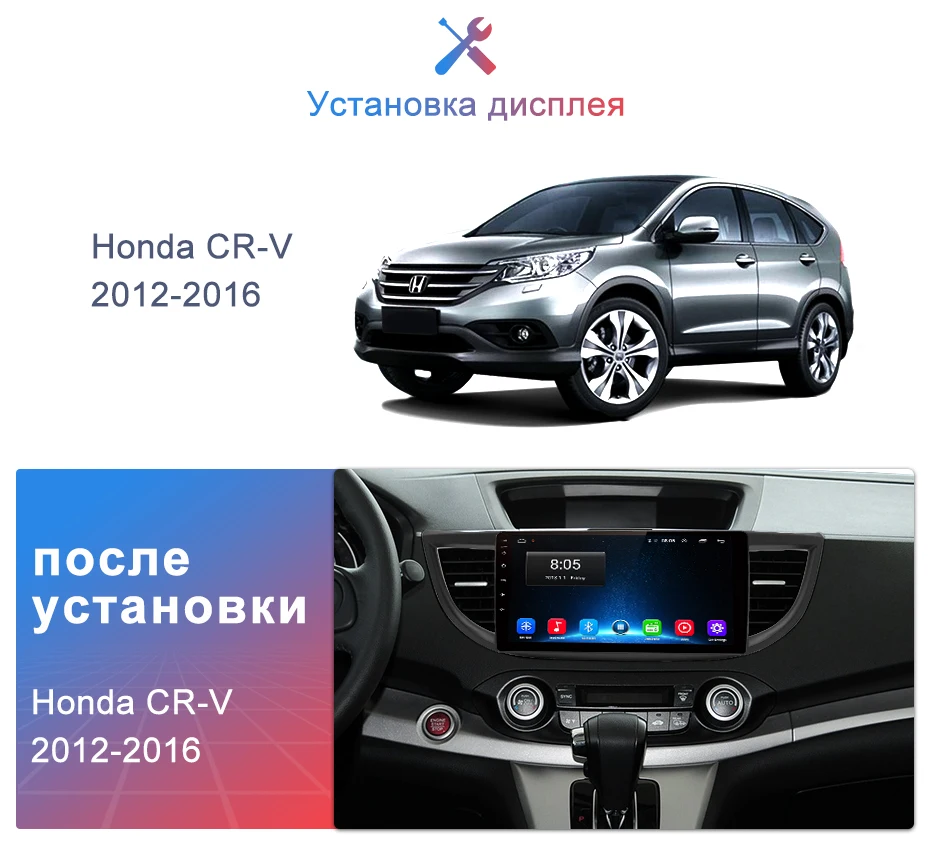 Junsun 4G+ 64G Android 9,0 для Honda CR-V CRV 2012 2013 Авто 2 din автомагнитола стерео плеер Bluetooth gps Нет 2din dvd