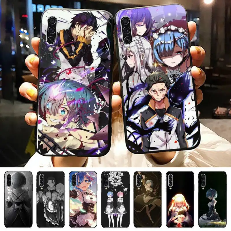 

Re Zero Rem Japan anime Phone Case For Samsung galaxy A S note 10 12 20 32 40 50 51 52 70 71 72 21 fe s ultra plus