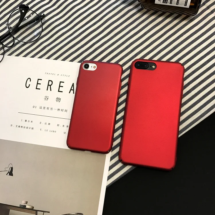 Simple All-inclusive Matte Solid Color Hard Phone Case for Iphone 8 iphone 6 6s 7 Lus X Xr Xs Max Cover Whosale | Мобильные телефоны