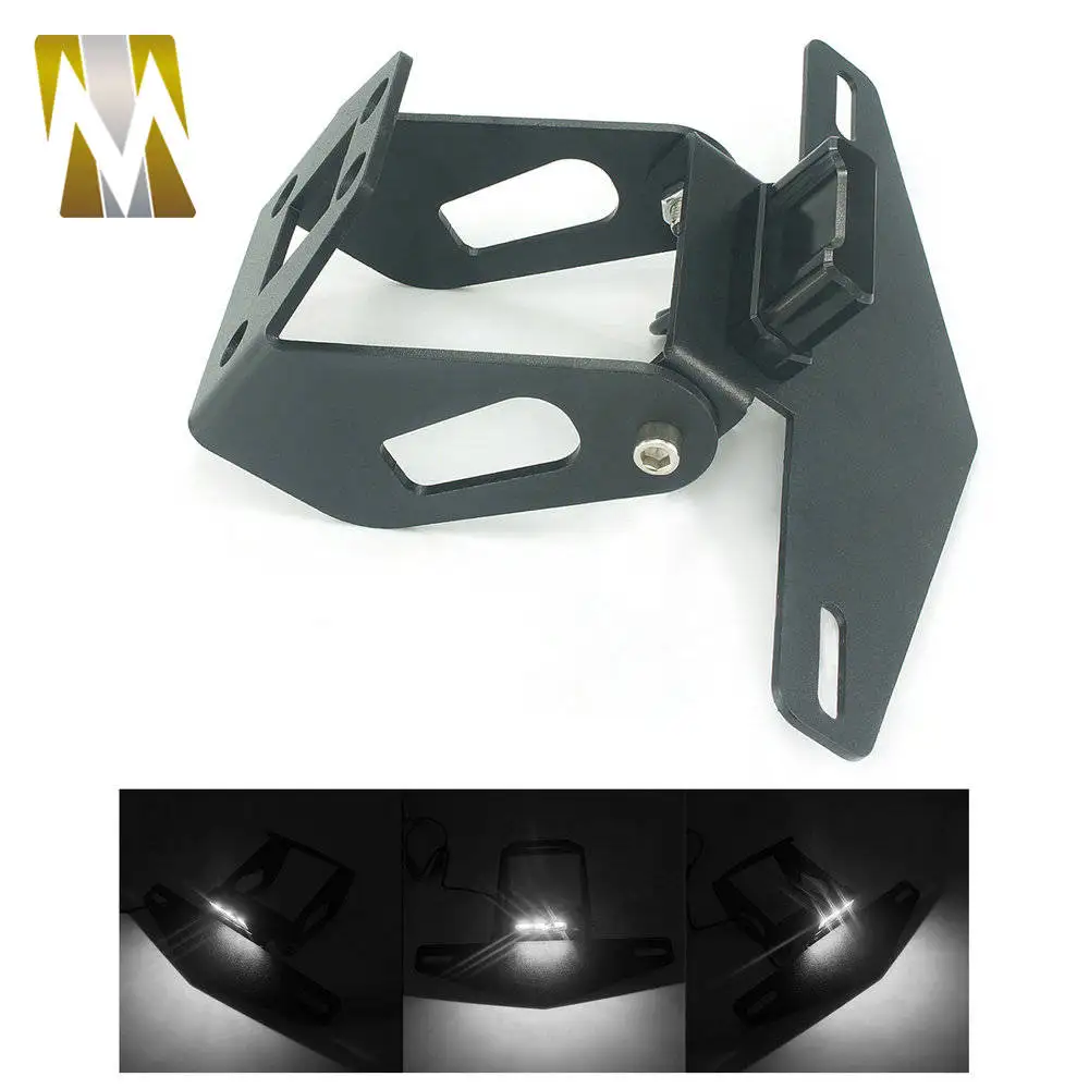 Регулируемый номерной знак для Kawasaki NINJA 400 250 Z 2018 2019 запчасть 650 900 2017 - купить по