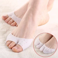 2021 new toe protective sleeve toe point finger sleeve ballet sleeve comfortable correction heel silicone insole toe rings
