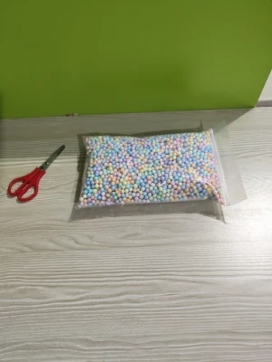 1 упаковка пенополистироловых шариков шарики из пенопласта для самостоятельного