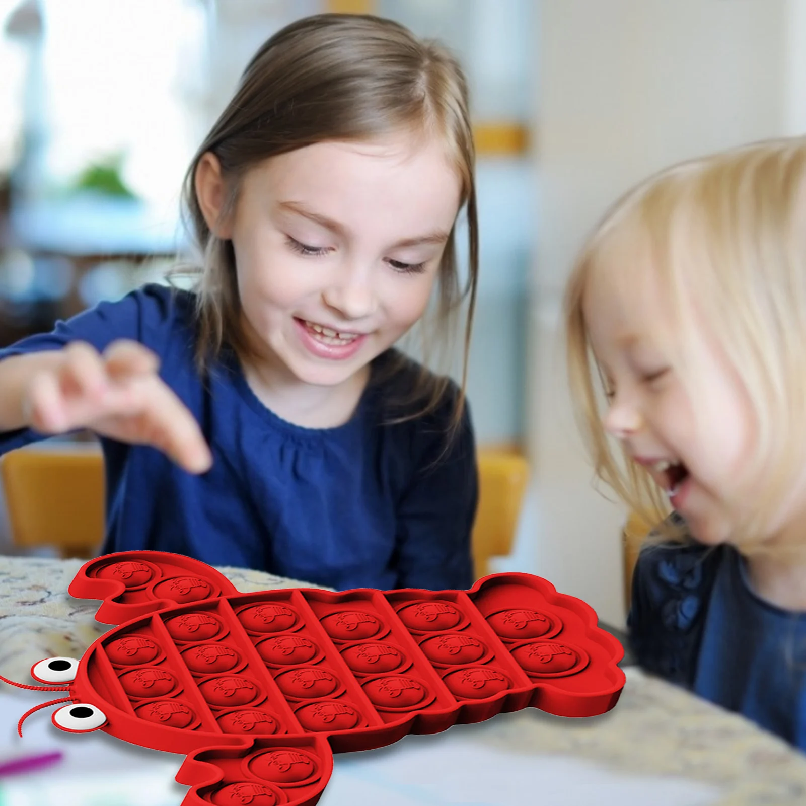 

Kids Push Pop Bubble Fidget Antistress Toy Sensory Fidget Sensory Toy Autism Special Needs Stress Reliever Adult Children