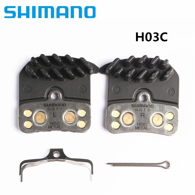 SHIMANO H03A H03C дисковые Тормозные колодки для Saint Zee BR M820 M640 M8020 Смола металлический плавник колодки Набор