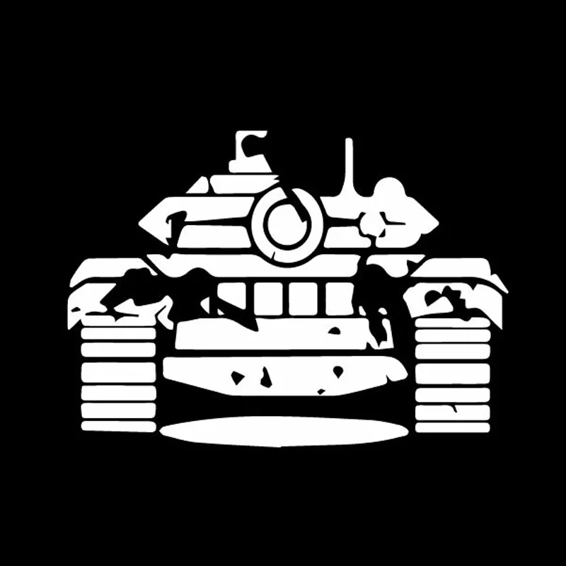 YJZT 16 5 см * 11 9 битва война ад Багги Cool Tank ослепительно виниловые наклейки в виде